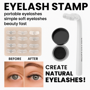 Eyelash stamp  beauty is simple fast and soft portable eyelash eyelash