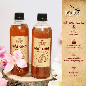 Combo 2 chai Mật ong hoa vảihoa nhãn 500ml – Mật ong sạch tự nhiên