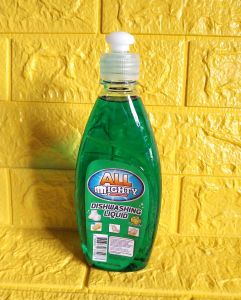 ALL MIGHTY Dishwashing Liquid Extra Strength 400 ml (Green) - 1 Pc