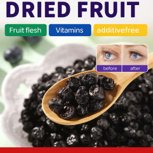 Unsweetened Dried Blueberries Organic Blueberry Dried Fruit