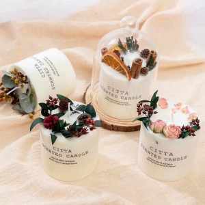 CITTA Scented Candle Aromatherapy Natural Soy Wax Natural Plant Essential Oil 香薰蜡烛