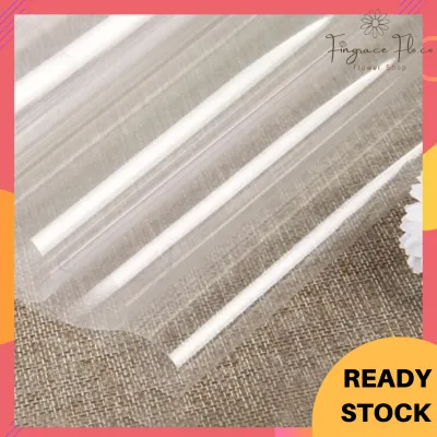 🌸Ready Stock🌸 20pcs Transparent WATERPROOF Flower Wrapping 透明包花纸