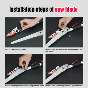 Fruit Picker Saw 1.8-3 Meters Extendable High-altitude Fruit Scissors Garden Telescopic Fruit Tree Pruning Shears Saw ALUMINIUM EXTENSION LONG REACH PRUNER FRUIT PLUCK Pruning Shears Long Reach Rambutan Picker