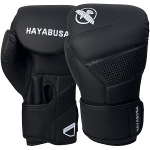 HAYABUSA ถุงมือมวยสีดำผิวด้านแบบคลาสสิกสำหรับเด็กชุดฝึกชกมวยนวมสำหรับผู้ใหญ่ถุงซ้อมมวยชุดฝึกชกมวยกระสอบทรายต่อสู้แบบไทยป้องกันมือนวมถุงมือใส่สบาย