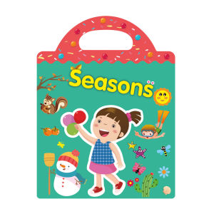 【Genuine】Kids Education Reusable Sticker Book (19 Themes) English & Mandarin Learning Sticker Book 幼儿益智贴纸