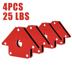 1/2/4PCS Welding Magnet Set Welding Positioner Magnetic Fixed Angle Soldering Locator Welding Holder