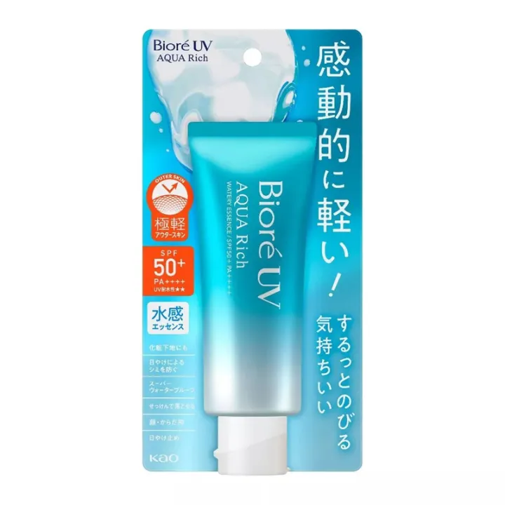 Kem chống nắng Biore UV Aqua Rich Watery Essence SPF50+ PA++++ 50g