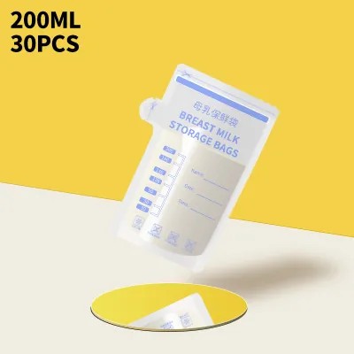 Breastmilk Storage Bag 100Pcs Milk Storage Bag 5oz/8oz Portable Milk Container For Newborn
