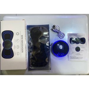 Electric Mini Massager Mini Electric Neck Massager Rechargeable Cervical Back Muscle Pain Relief