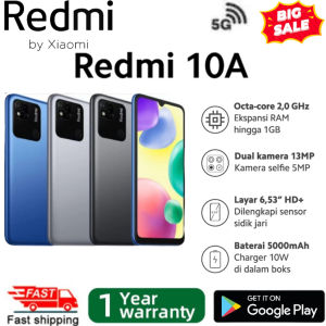 Xiaomi Redmi 10A 5G Cellphone 64/128GB+6GB Global Version phone 90hz 50mp Quad-Cam 5000mah 1 year wa