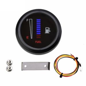 Xe thông dụng màn hình mức nhiên liệu Màn hình LED dầu cảnh báo mạch chống sốc cho 12v xe máy xe tải