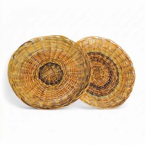 1Tap Rattan Plate #3869 - Reusable Round Nito Plate / Plato