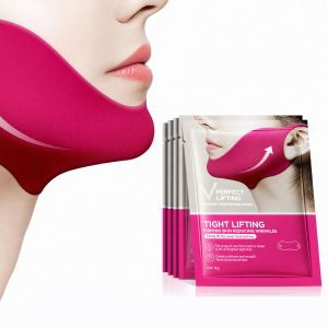 Collagen V line lifting Mask Double Chin Reducer 5PCS Firming Moisturizing Skincare Face Mask