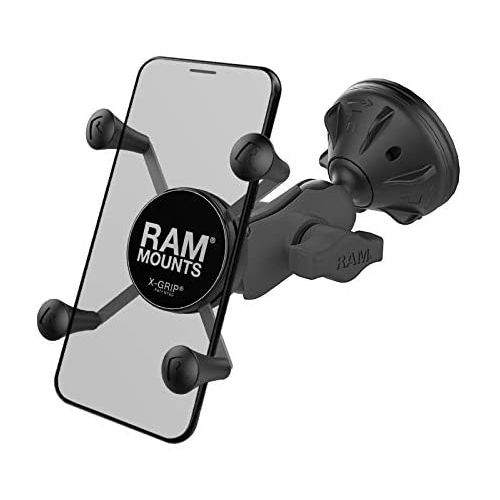 RAM X-Grip Phone Mount with RAM Twist-Lock Low Profile Suction Base (RAP-B-166-2-A-UN7U) (sku 53828) main image 1