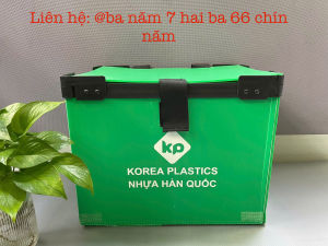 THÙNG NHỰA DANPLA KIỂU AC-AC형 박스 - Plastics Box