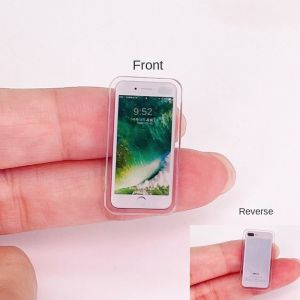 SKJK 1:12 1:12 Miniature Phone BJD Phone Miniature Doll House Miniature Things Mini Phone Model Decoration Dollhouse Mobile Phone Model Dollhouse Accessories