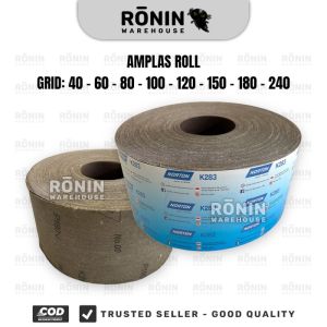 Amplas Roll Rol Grid 40 60 80 100 120 150 180 240 NORTON