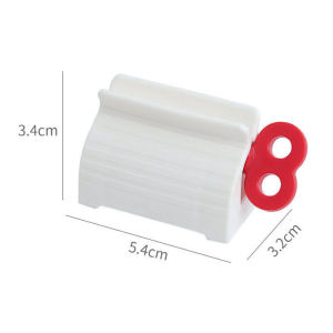 Konco Toothpaste Squeezer Rolling Tube Toothpaste Squeezer Toothpaste Seat Holder Stand Home Toothpaste Dispenser Bathroom Accessory