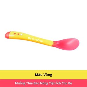 Thìa ăn dặm Thìa báo nóng thông minh cho bé từ 5 tháng tuổi