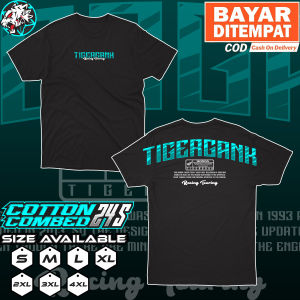Kaos Racing Tiger Gank Baju Distro Motor Herex Honda Gank CB GL MP Tshirt Otomotif