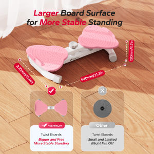 MERACH พร้อมส่ง จานหมุนเอวเอส พร้อมเชือกดึง จานหมุนออกกำลังกาย Twisting Board พร้อมส่ง บิดเอว อุปกรณ์ออกกำลังกายเอว จานทวิตส์พ