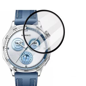 3D Curved Edge Soft Fibre Glass Cover For huawei watch GT 5 Pro 42mm 46mm/GT 5 GT4 46mm 41mm Smartwatch Full Screen Protector Protective Film
