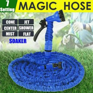 [selected]25FT-200FT home magic hose spray water  flexible hose car wash Flower Watering Garden Supplies