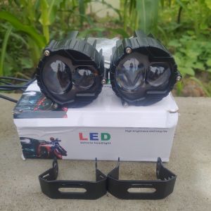 đèn trợ sáng p80 5 chế độ cực chất kiêm autu phassing có trợ pha laze  cos vàng pha trắng  demi mắt quỷ