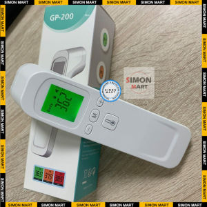 เครื่องวัดอุณหภูมิ เครื่องวัดไข้ดิจิตอล แสงไฟสามสี แม่นยำ 100% เครื่องวัดอุณหภูมิหน้าผาก เครื่องวัดไข้