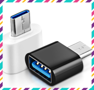 Đầu chuyển đổi Type C sang Usb tốc độ cao mini nhỏ gọn dùng cho điện thoại pc máy tính bảng laptop