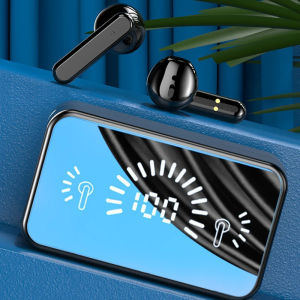 COD Earphone Bluetooth 5.3 Headset Bluetooth Full Bass Kontrol Sentuh Tahan Air Dengan Mikrofon Tampilan Digital LED Nirkabel TWS Original Hedset Earbud Headset Handfree Super Bass HiFi Untuk Semua Iphone Xiaomi Samsung Huawei Iphone Realmi Vivo