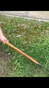 5/7/8-Tooth ing Rake - Double Reinforced Garden Tool for Soil Loosening Farm & Yard Work