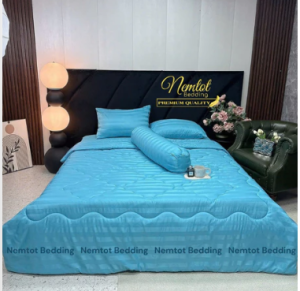💎MÃ MÀU MỚI💎 Bộ Chăn Ga Gối Cotton Khách Sạn Sọc 3F Sang Trọng Vỏ Gối Ôm Khóa Kéo _ Nemtot Bedding