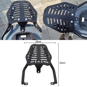 GOODOO Easy Installation Motorcycle Rear Luggage Rack Multifunction Replacement Part Motorbike Tail Case Bracket Universal Rear Luggage Rack Carrier