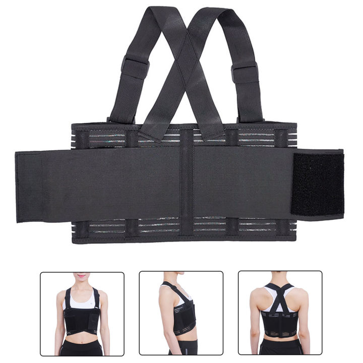 Waist Support Belt Breathable Rib Brace Fixed Protector Surgery Thoracic  Spine Fractures Orthotics Adjustable Elastic Recovery Belt