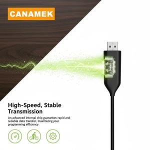 【CANAMEK】 Premium CAN Protocol USB Programming Cable for BBS03 BBS01 BBS02 HD 1pcs Versatile Mid Drive Kit Software Adjustment Tool