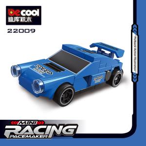(Msia Stock) Decool 22001 To 22018 Pull Back Function Mini Racing Car Building Blocks Bricks Toys Toy Gift Brick Block