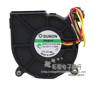 60mm Fan for Sunon MF60151V2-C010-G99 12V 1.05W 6cm Quiet Turbofan    Hydraulic Magnetic Bearing High-Efficiency Cooling Fan