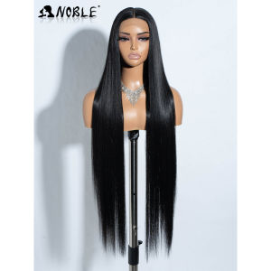 Quý phái tổng hợp ren phía trước Tóc giả Cosplay 38 inch 13X4X1 Tóc giả thẳng ren phía trước cho phụ nữ Tóc giả tóc vàng Tóc giả ren mật độ cao2026