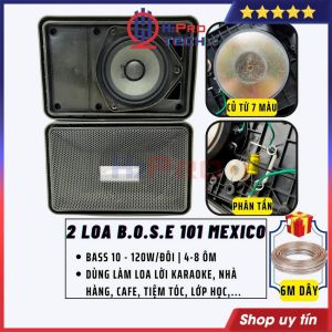 2 Loa 101 Mexico L1 120W Xương 7 Màu Trợ Lời Karaoke Loa Treo Tường Lắp Cafe Nhà Hàng Lớp Học...-H2Pro Tech