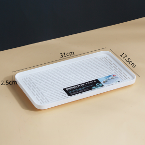 ถาดวางแก้ว ถาดอเนกประสงค์ มี 3 ขนาด วัสดุพลาสติก pp ที่คว่ำจาน มีตะแกรงรองน้ำ