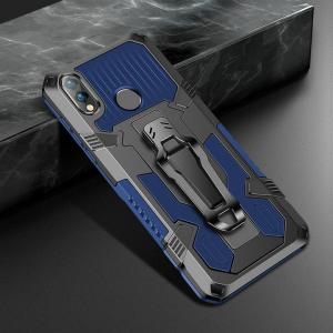 Case Untuk Vivo Y91/Y95/Y93 New Casing Hp Kickstand Armor Belt Clip Terbaru