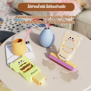 ผ้าฝ้าย มือถือ มัลติฟังก์ชั่น มินิ เครื่องมือทําความสะอาด ม็อบขนาดเล็ก ซักมือฟรี ห้องครัวขี้เกียจ ดูดซับน้ำ ม็อบ