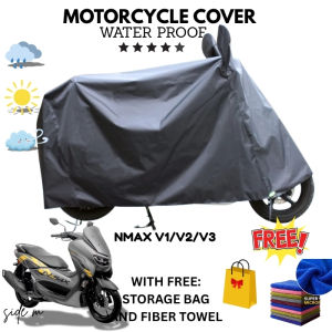 YAMAHA NMAX 2021 Waterproof Motorcycle Cover Durable Sunproof Scratch-Resistant Outdoor Shield (B)