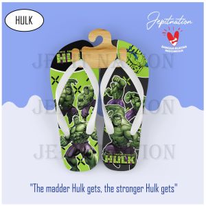 [SANDAL JEPIT V2] The Incredible Hulk JEPITNATION Sendal Jepit Cowo Pria Wanita Perempuan Dewasa Anak Balita Sandal Santai Sendal Spons Bukan Karet flip flop Antislip