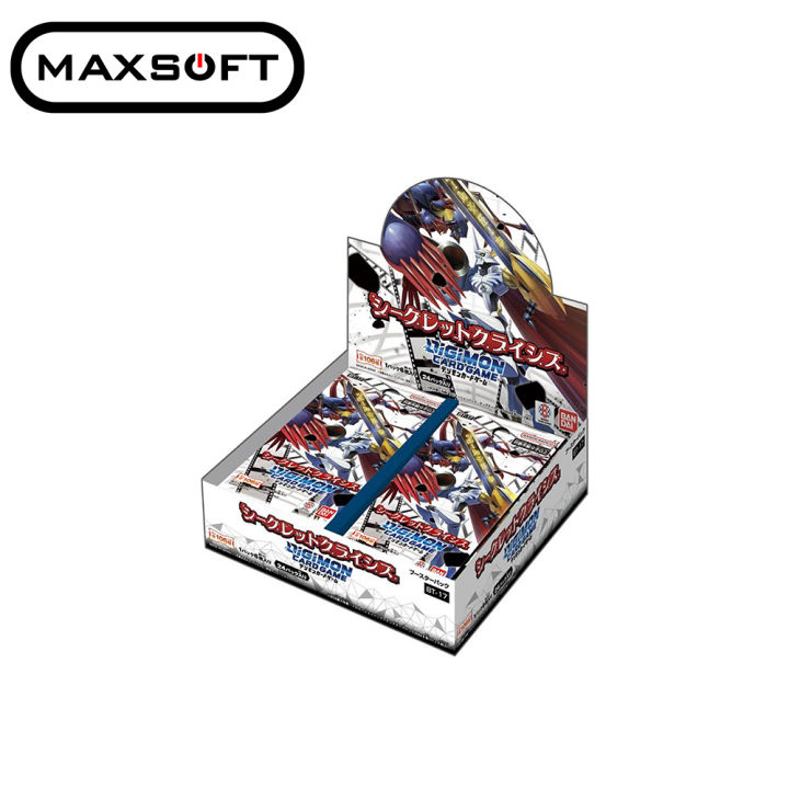 secret crisis booster box Digimon Secret Crisis BT-17 Japanese Booster Box