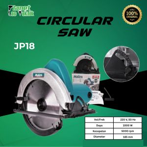 CIRCULAR SAW MDON JP18 GERGAJI LISTRIK GERGAJI KAYU MDON JP18 CIRCULAR gergaji listrik kayu