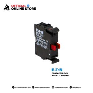 คอนแทคบล็อคสำหรับติดตั้งหน้าตู้ EATON รุ่น M22-K01 By Azga Electric