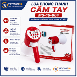Loa Phóng Thanh Cầm Tay Loa Bán Hàng Có Ghi Âm Phát Lại Loa Thông Báo Quảng Bá Sự Kiện