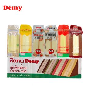 เค้กชิฟฟ่อน & มูสเค้กลายจุด คละรส ยกลัง 18 ชิ้น สายหวานห้ามพลาด!